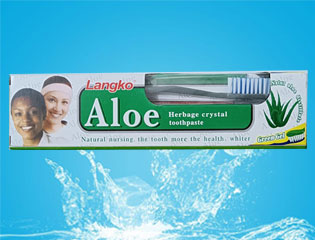 Aloe Herbage crystal toothpaste