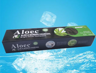 Aloec &Bamboo Charcoal Bright Whit Toothpaste